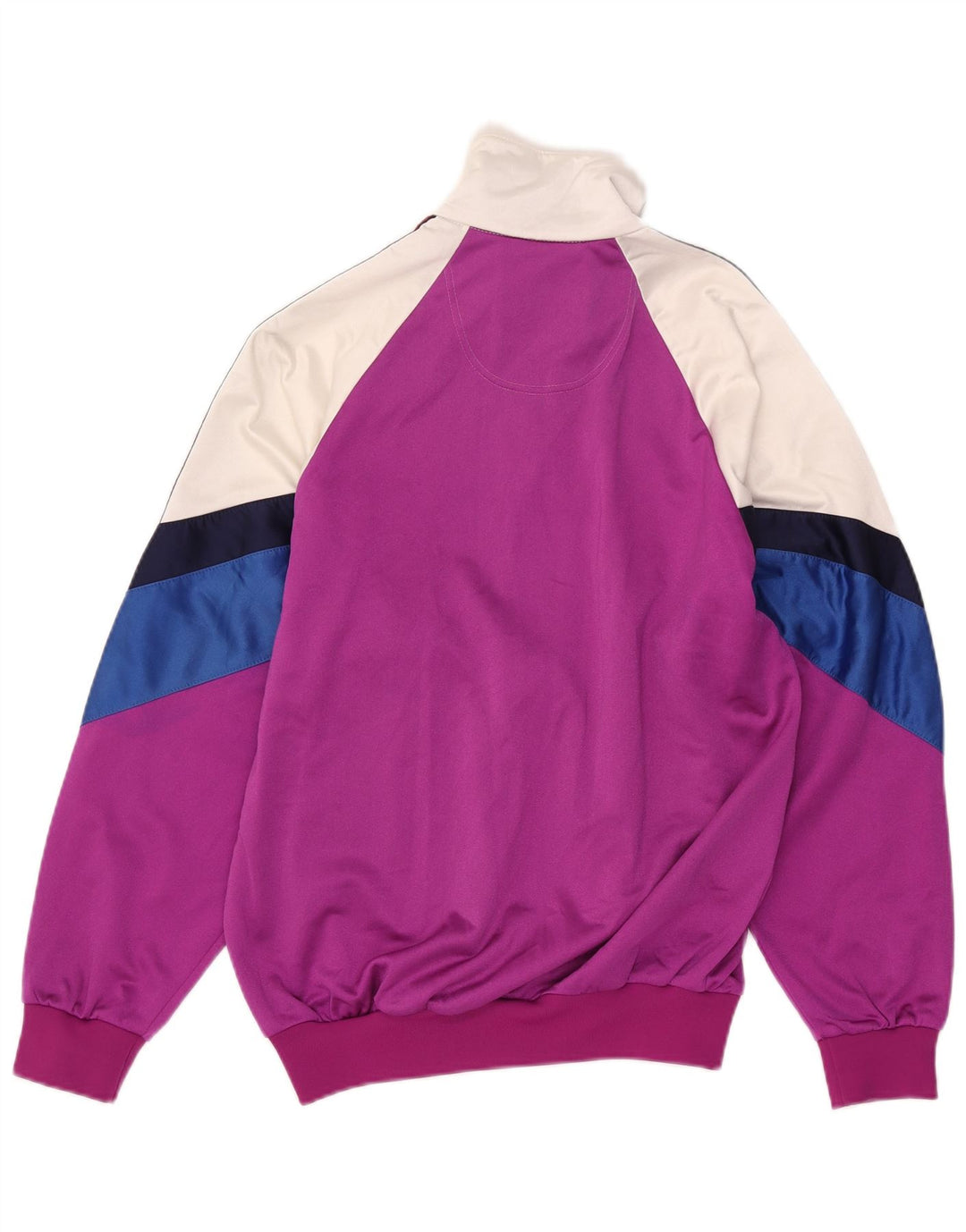 Asics Herren-Trainingsanzug mit Grafik, klein, rosa, Farbblock-Polyamid-Retro