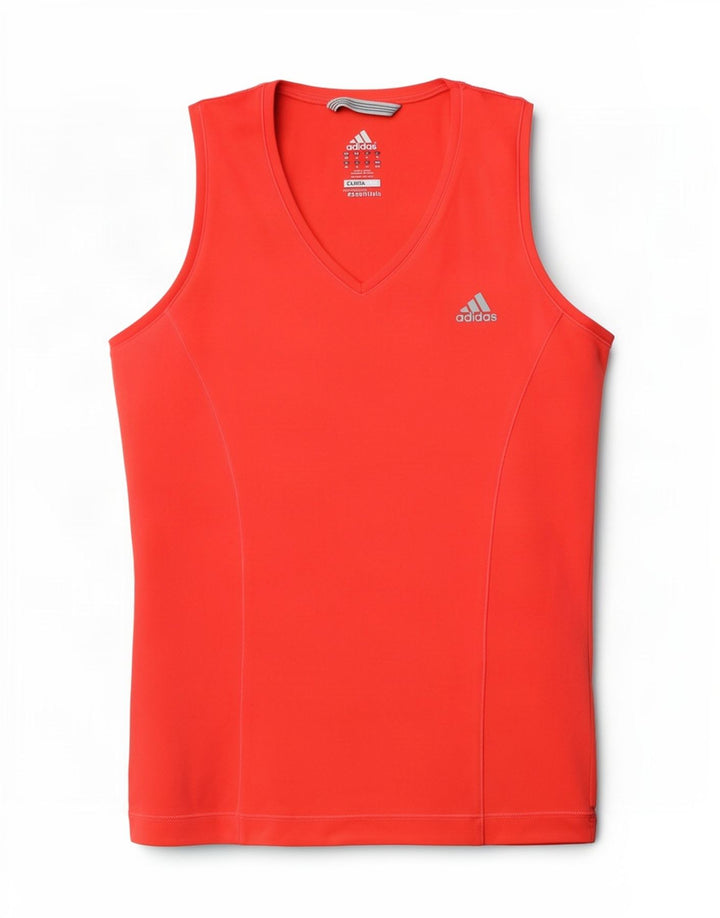 Adidas Damen Clima 365 Weste Top UK 14 Medium Rot