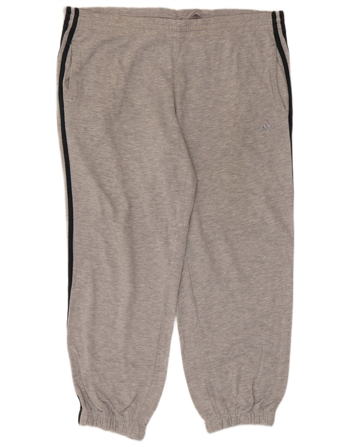 Adidas Herren Trainingshose Jogger Große graue Baumwolle