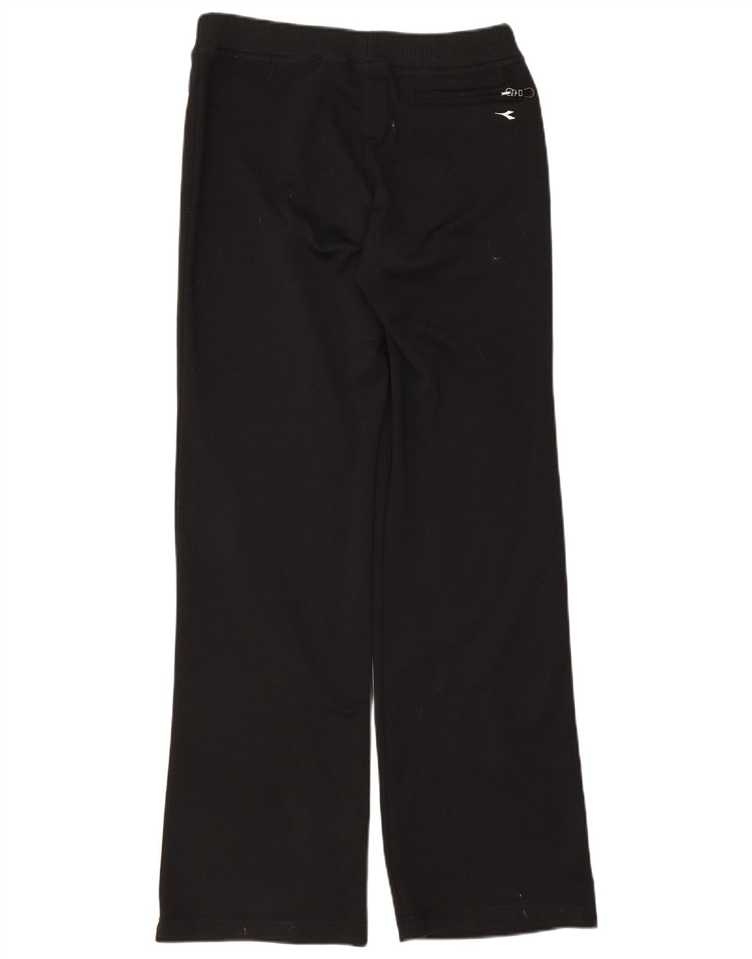 Diadora Damen-Trainingshose, UK 12, Mittelschwarz, Polyester