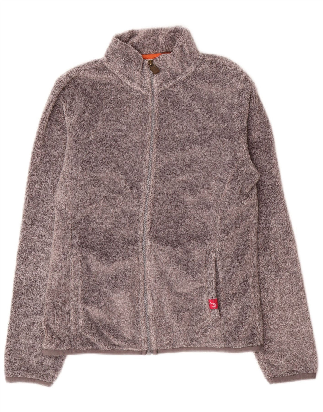 Weird Fish Damen Fleecejacke UK 10 Small Grau Polyester