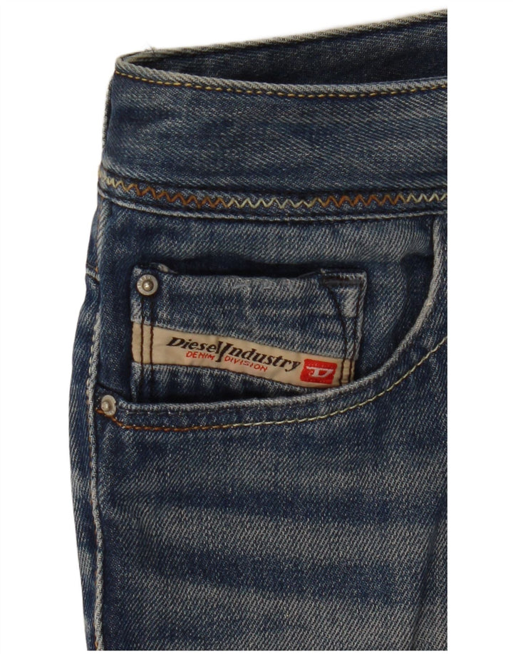 Diesel Damen Bootcut-Jeans W30 L34 Blau
