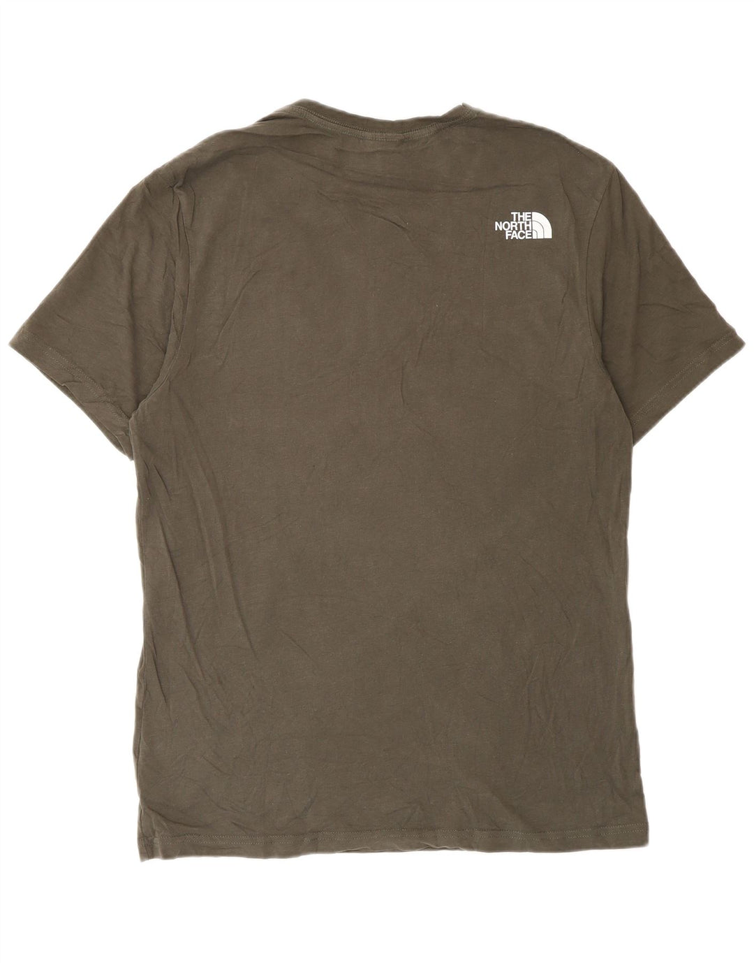 The North Face Herren-T-Shirt mit Grafik, mittlere Khaki-Baumwolle