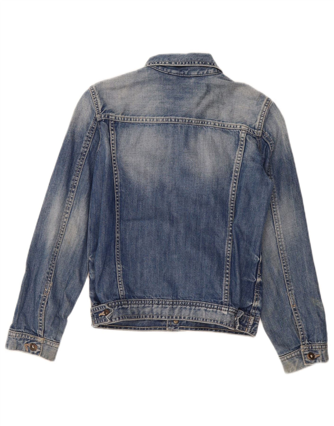 PEPE JEANS Jeansjacke für Jungen, 9–10 Jahre, blaue Baumwolle