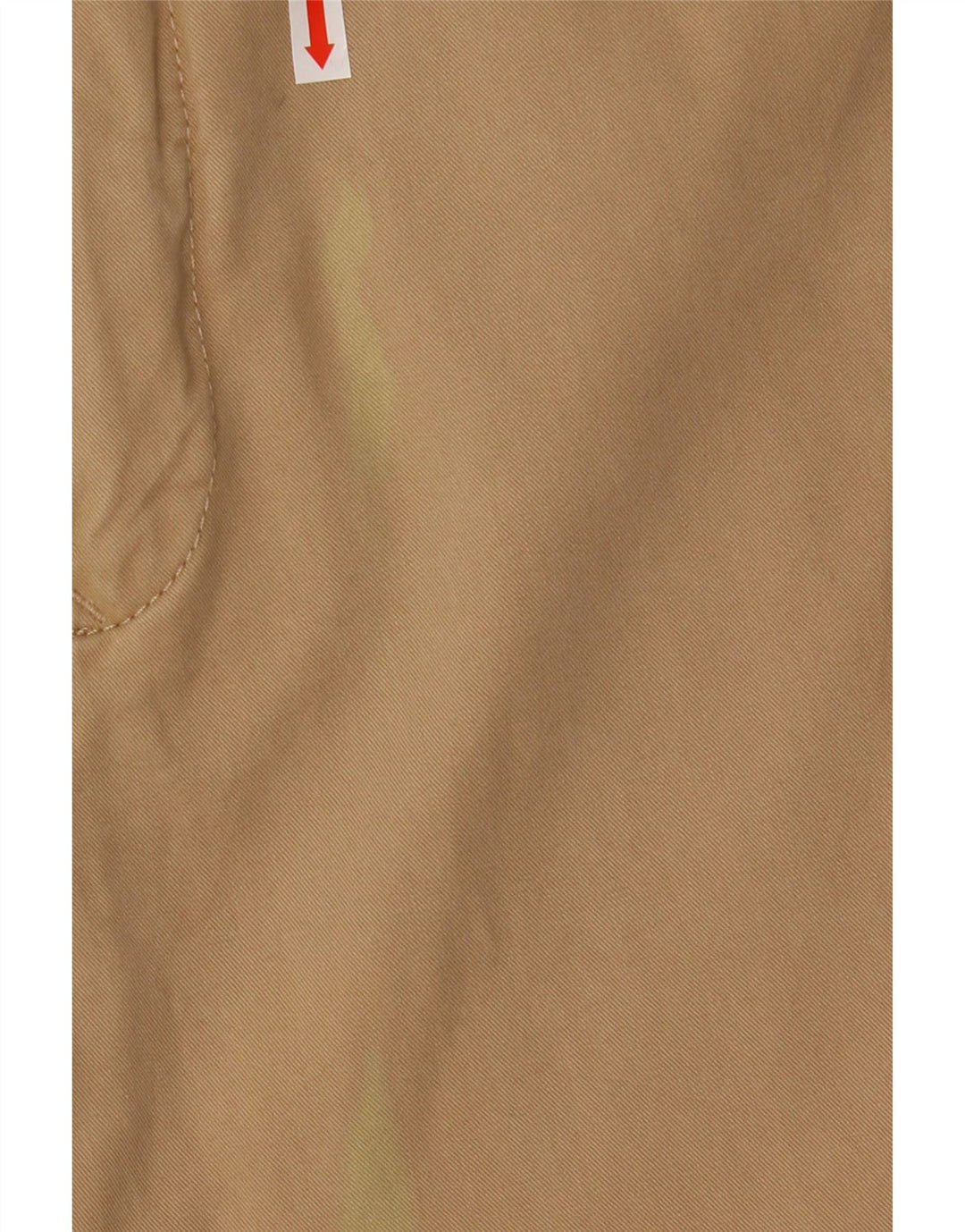 TOMMY HILFIGER Herren gerade Chinohose W38 L32 Beige Baumwolle