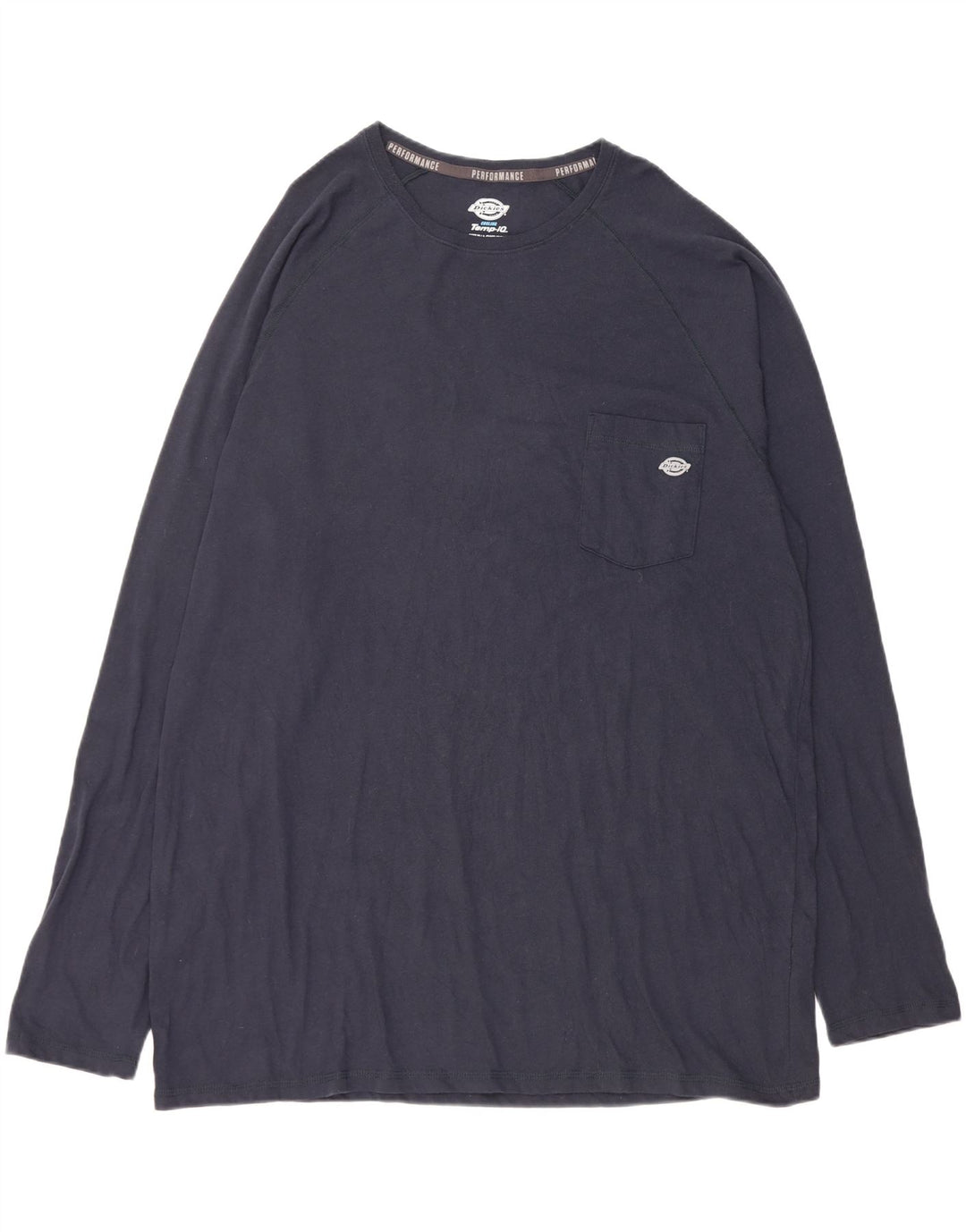 Dickies Herren-Oberteil, langärmelig, 2XL, Marineblau, Baumwolle