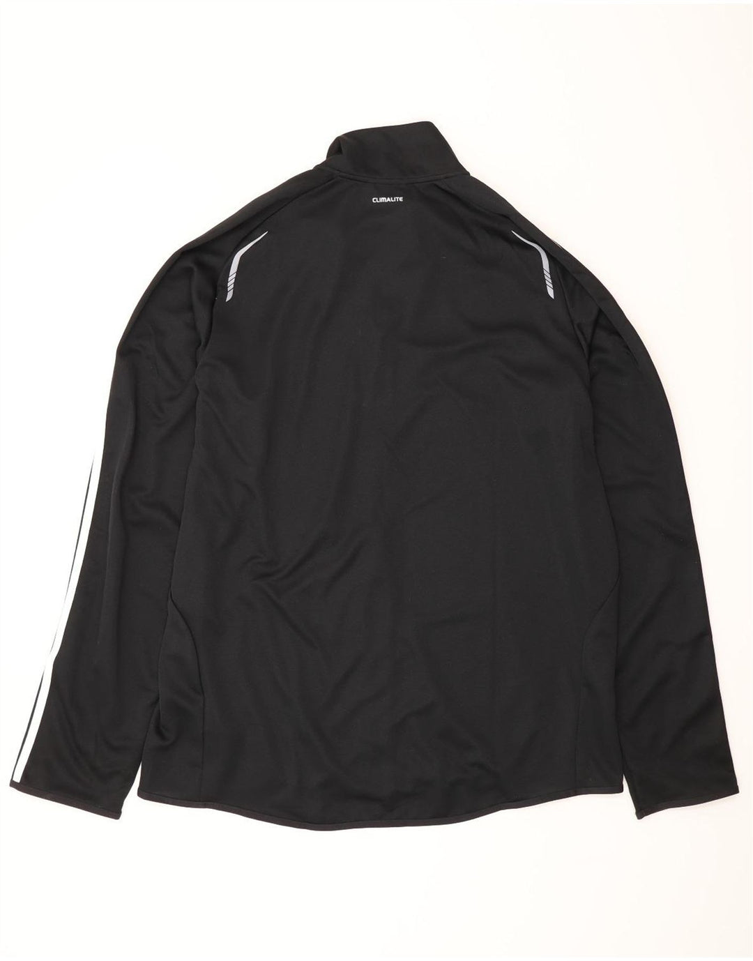 Adidas Herren Climalite Trainingsanzug Top Jacke 2XL Schwarz Polyester