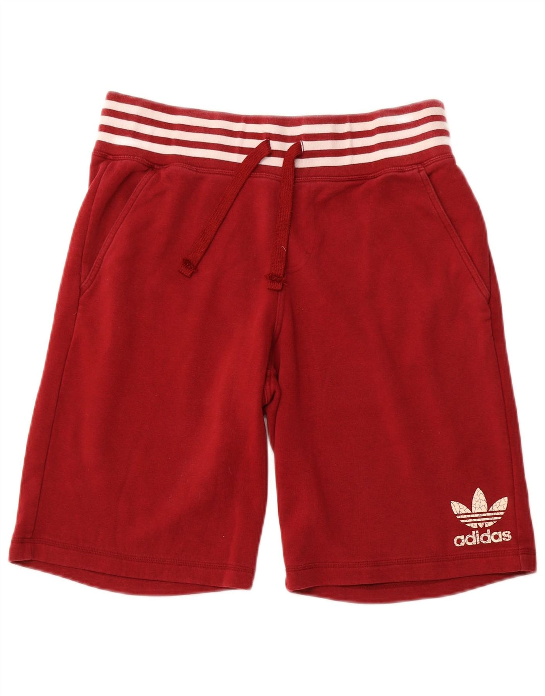 ADIDAS Herren Sport Shorts Große rote Baumwolle