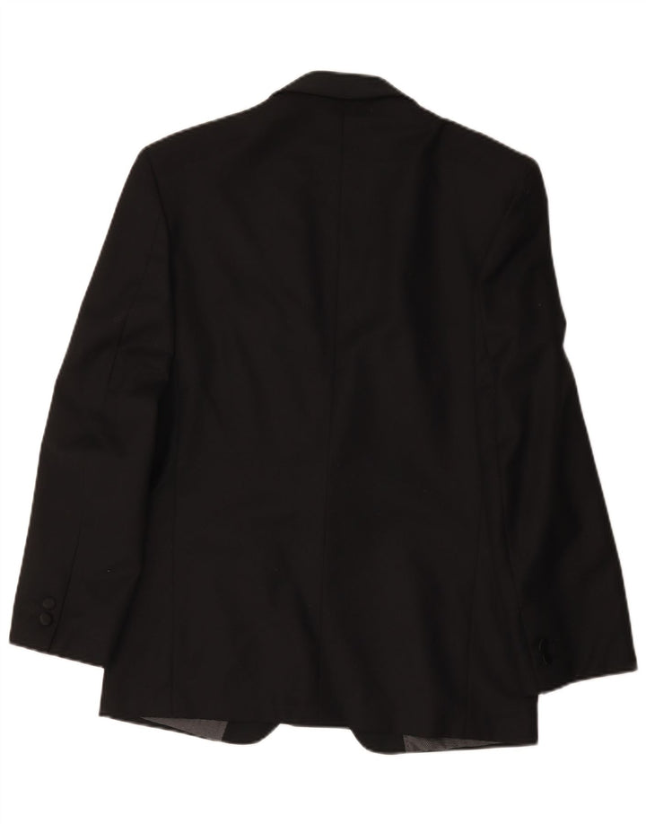 Bianchi Herren-Blazer mit 1 Knopf, IT 46, kleine graue Wolle
