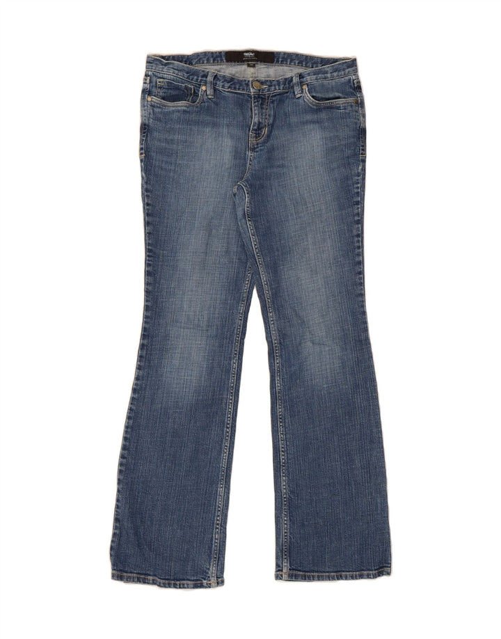 MOSSIMO Womens Bootcut Jeans US 12 Large W34 L32 Blue Cotton Vintage Mossimo and Second-Hand Mossimo from Messina Hembry 