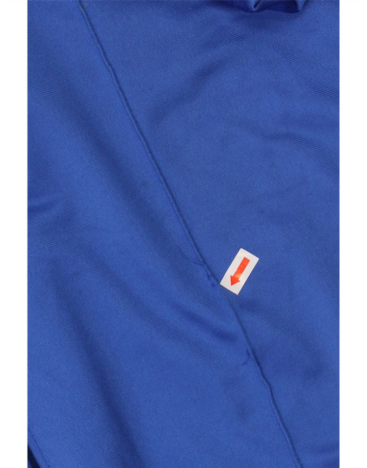 UMBRO Herren-Trainingshose mit Grafik, Mittelblau