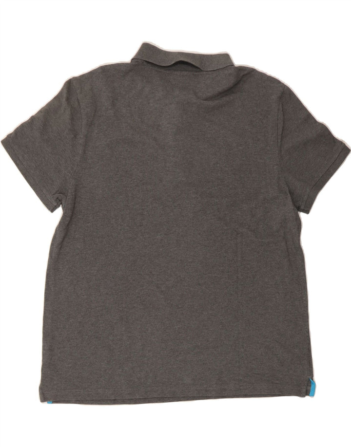 HUMMEL Mens Polo Shirt 2XL Grey Vintage Hummel and Second-Hand Hummel from Messina Hembry 