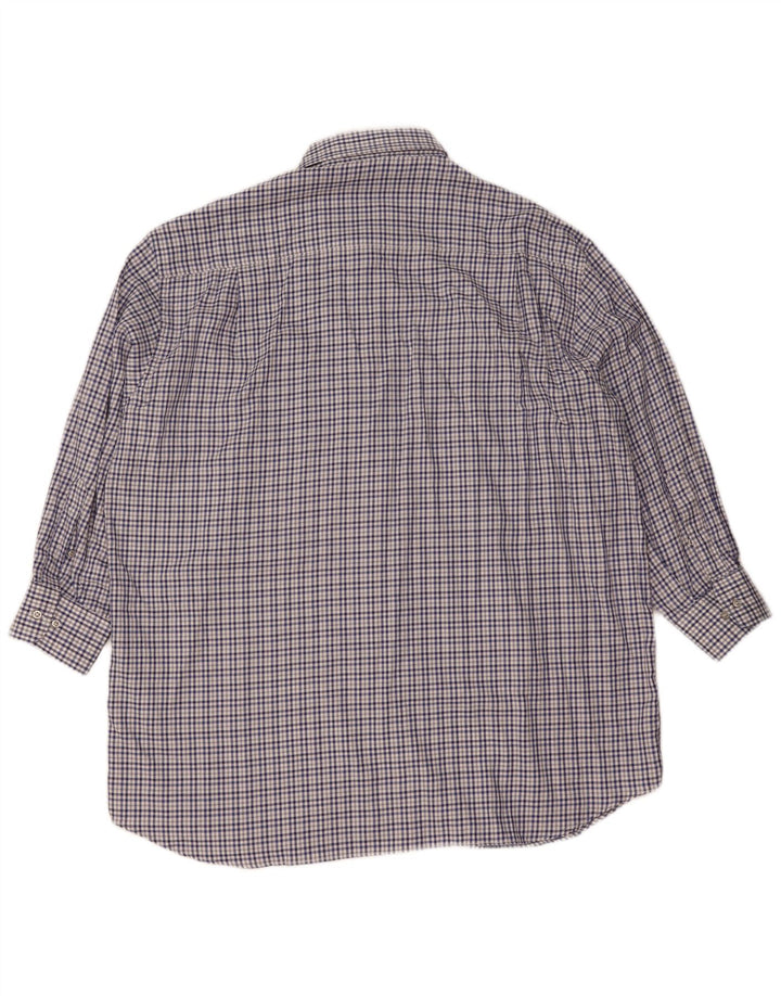 Paul & Shark Herren-Yachting-Hemd 2XL, blau kariert, Baumwolle