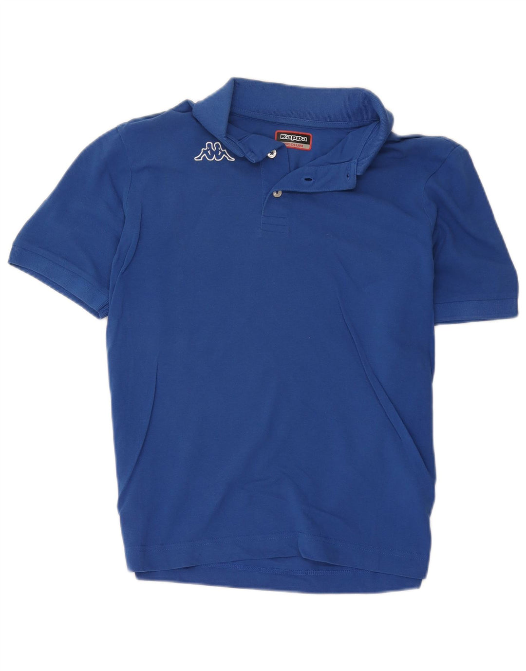 Kappa Herren-Poloshirt aus mittelblauer Baumwolle