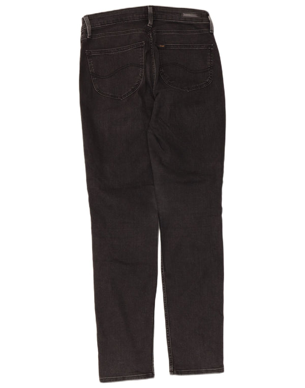 Lee Damen Elly Skinny Jeans W29 L33 Schwarze Baumwolle