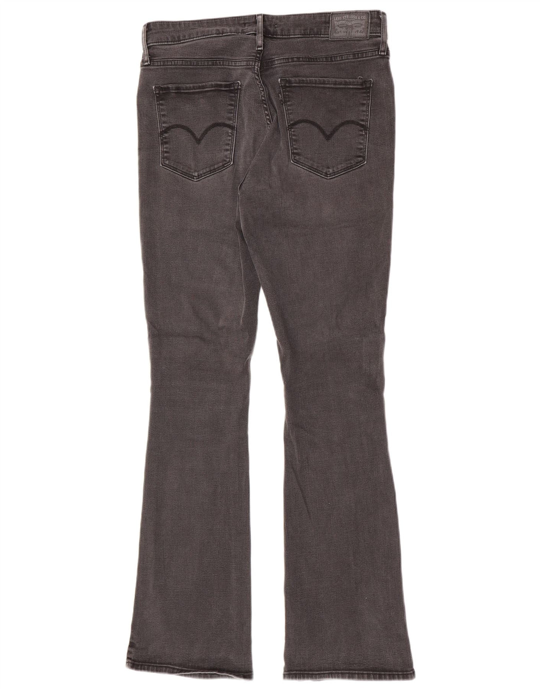 Levi's Damen 725 Bootcut-Jeans mit hohem Bund, W32 L32, graue Baumwolle