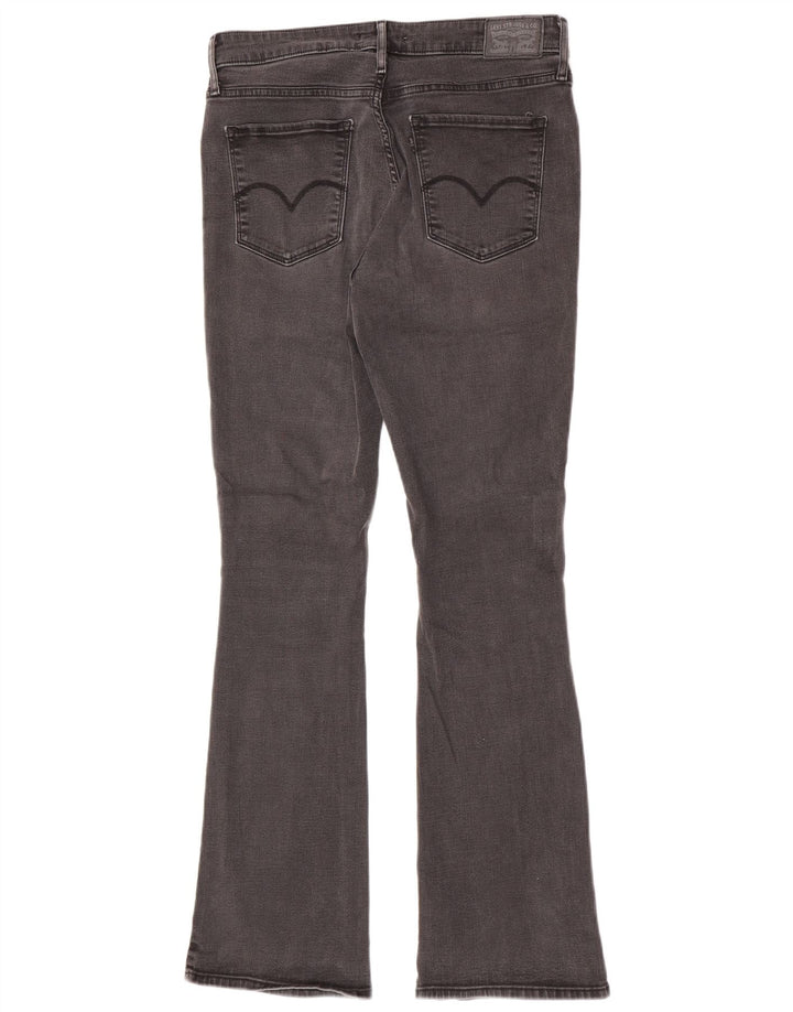 Levi's Damen 725 Bootcut-Jeans mit hohem Bund, W32 L32, graue Baumwolle
