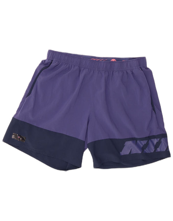 Adidas Herren Graphic Standard Fit Sport Shorts XL Lila Farbblock