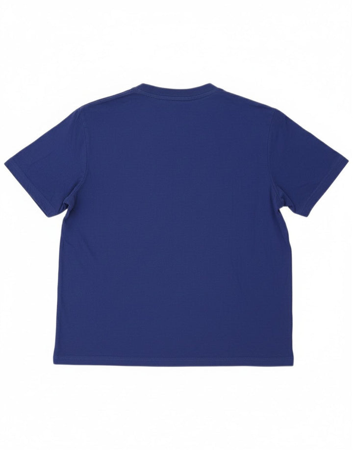 Champion Herren-T-Shirt mit Grafik, Größe S, Marineblau