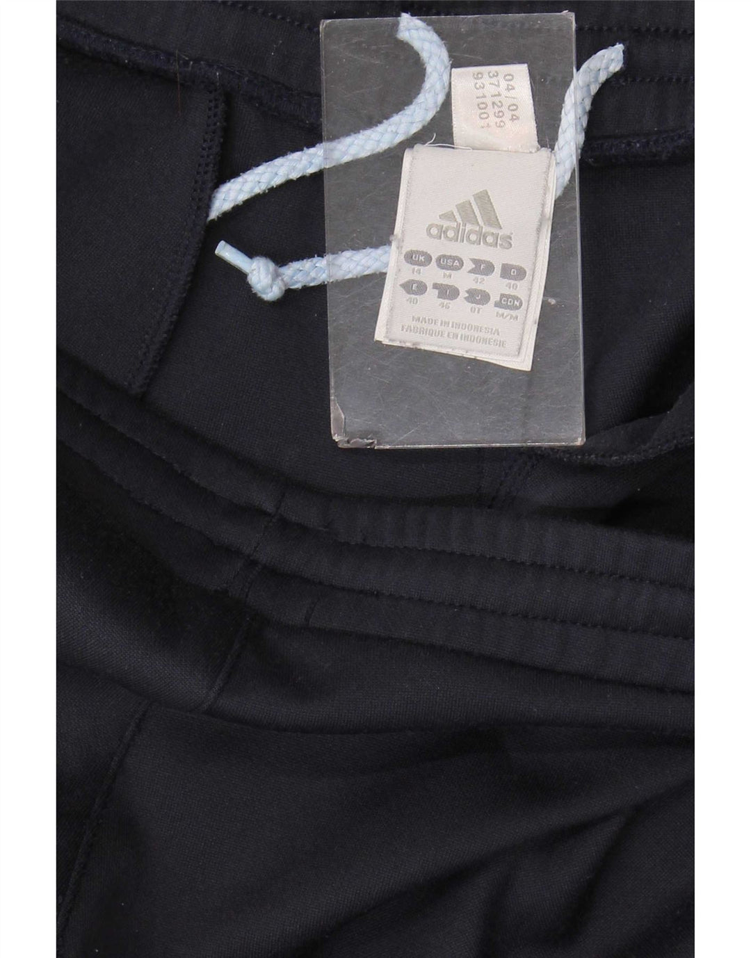 Adidas Damen Trainingshose UK 14 Medium Marineblau Polyester