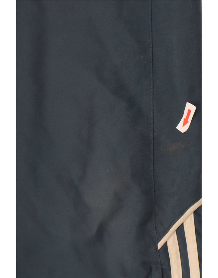 Adidas Herren-Trainingshose aus mittelblauem Polyester