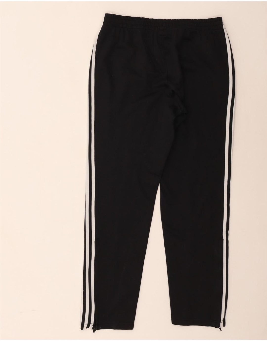 Adidas Damen Trainingshose UK 14 Mittelschwarze Baumwolle