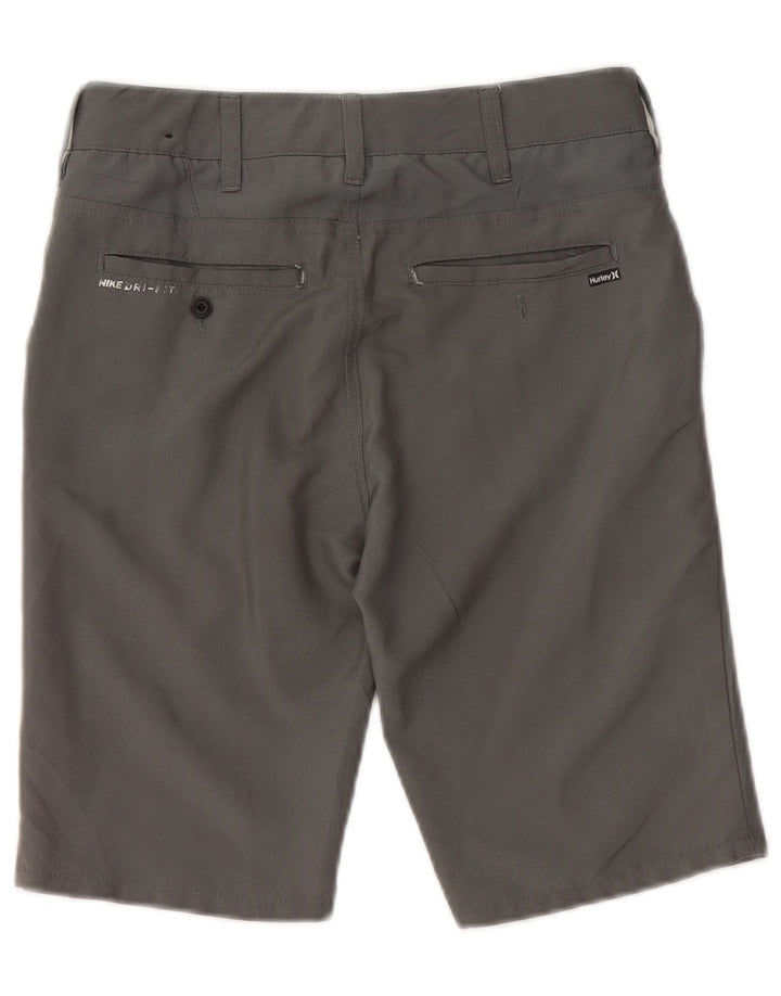 HURLEY Dri Fit Chino-Shorts für Jungen, 11–12 Jahre, W26, graues Polyester