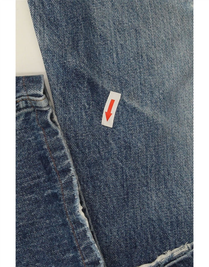 Levi's Herren 501 Straight Jeans W34 L31 Blaue Baumwolle