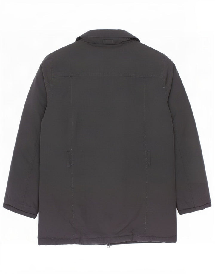 Wattierte Jacke für Jungen von Woolrich, 9–10 Jahre, schwarze Baumwolle