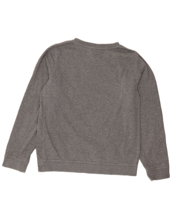 Nike Jungen Grafik-T-Shirt-Oberteil, 12–13 Jahre, groß, grau gefleckt, Sport