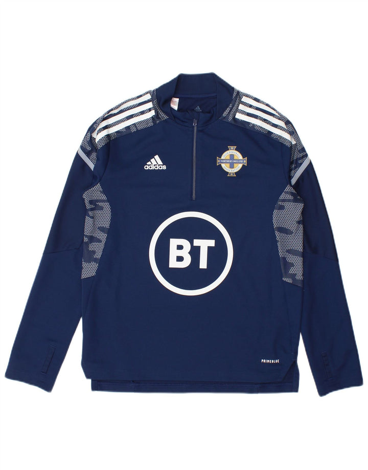Adidas Jungen Graphic Top Langarm 11-12 Jahre Marineblau