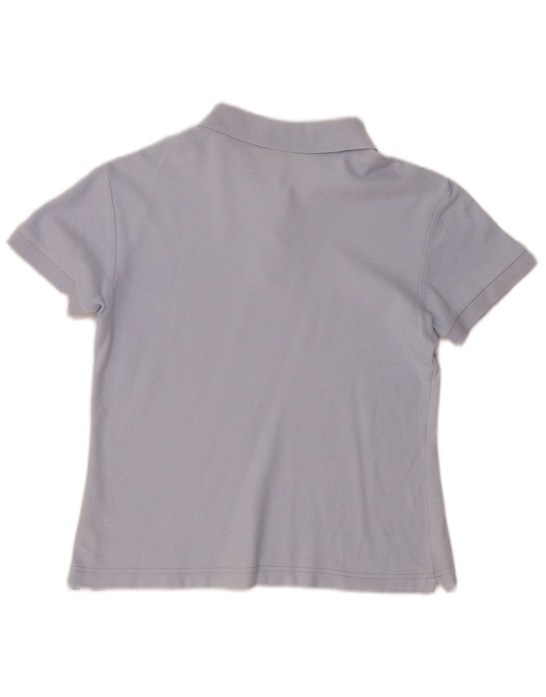 Fila Damen Poloshirt UK 16 Große blaue Baumwolle