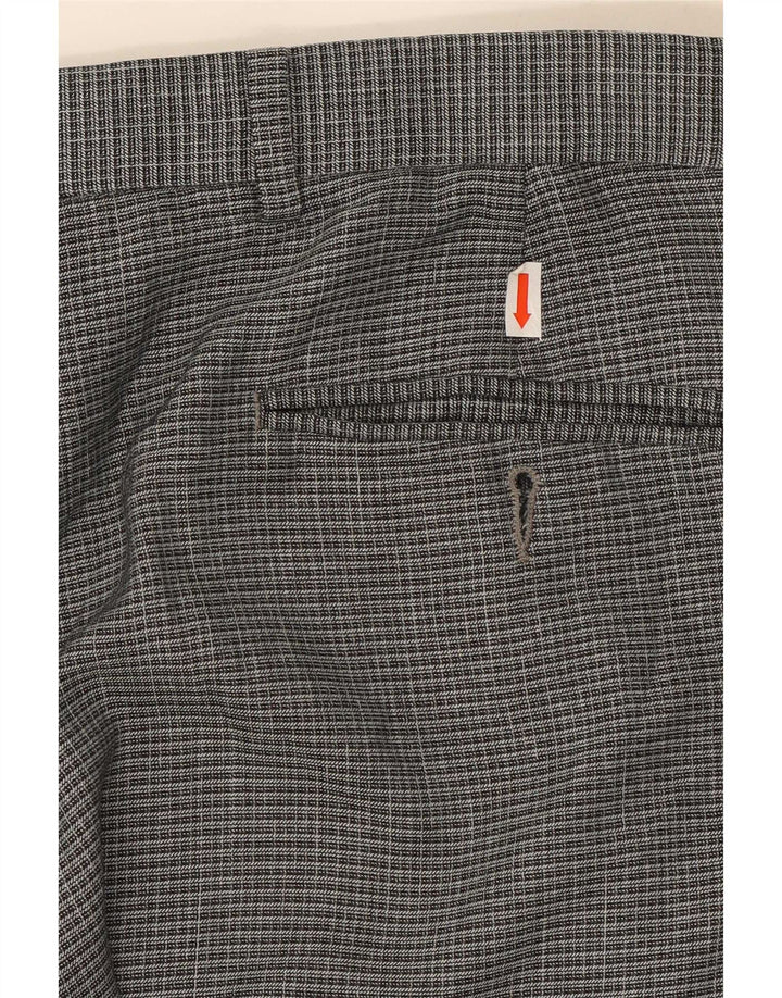 Marks & Spencer Herren-Anzughose in normaler Passform, W36 L31, grau, Polyester