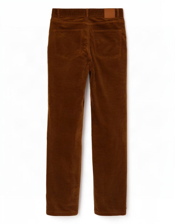 Massimo Dutti Damen gerade Cordhose EU 38 Small W28 L31 Khaki