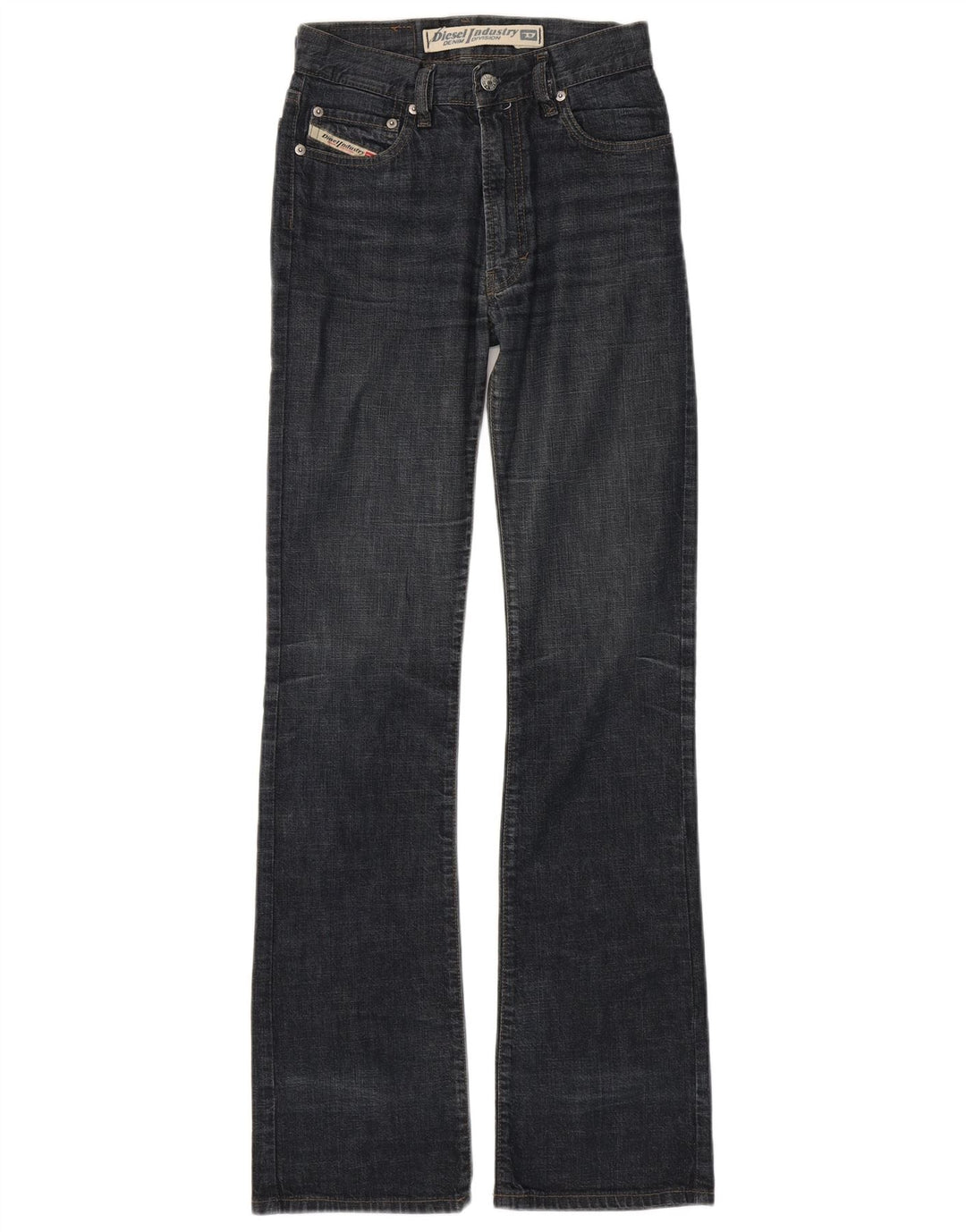 Diesel Bootcut-Jeans für Damen, W26, L33, marineblaue Baumwolle