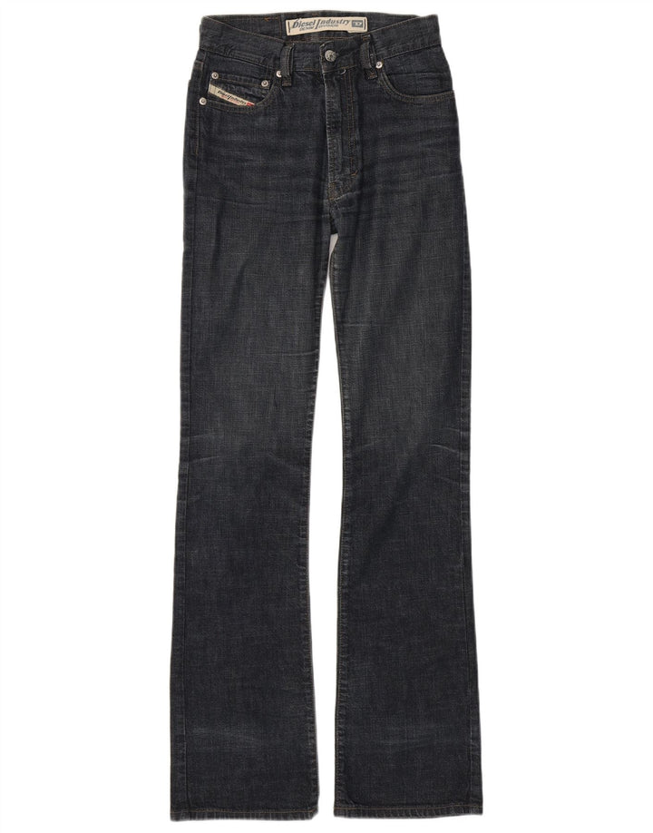Diesel Bootcut-Jeans für Damen, W26, L33, marineblaue Baumwolle