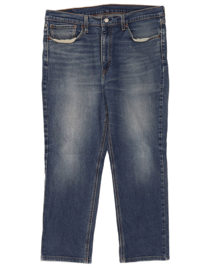 Levi's Damen 541 Tapered Jeans W36 L27 Blaue Baumwolle