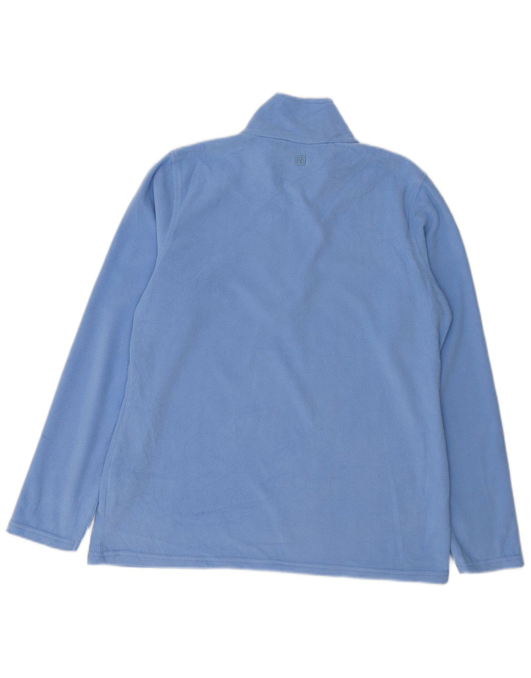 Mountain Warehouse Damen-Fleecepullover mit Reißverschluss am Kragen, UK 16, Größe L, Blau, Polyester