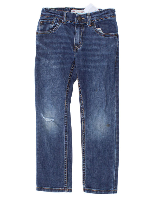 Levi's Straight Jeans für Jungen, 5–6 Jahre, W22 L20, blaue Baumwolle