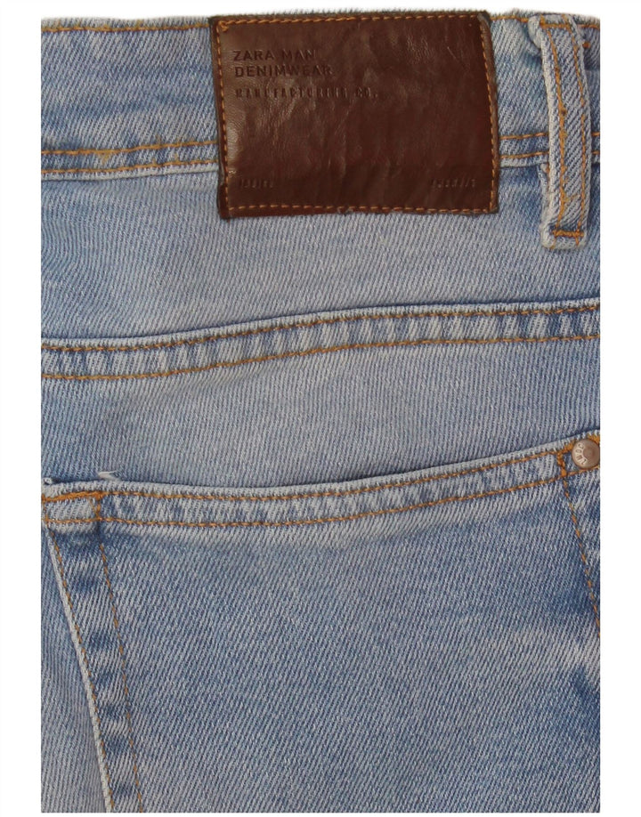 Zara Herren Skinny Jeans W30 L29 Blau
