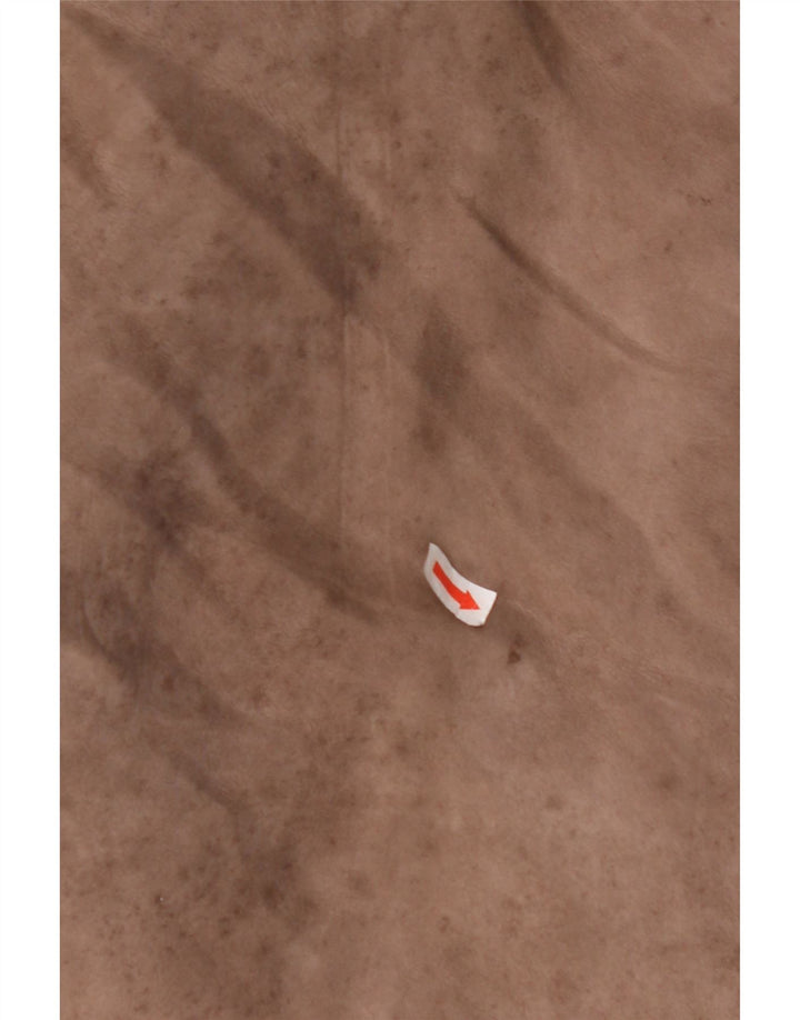 VINTAGE Damen Lammfellmantel UK 14 Large Beige