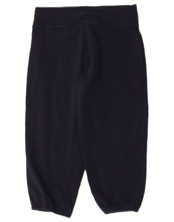 Nike Damen Dri Fit Capri-Trainingshose, Jogginghose, Größe S, Marineblau
