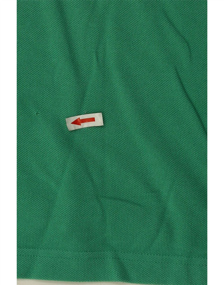 Tommy Hilfiger Herren-Poloshirt, kleine grüne Baumwolle