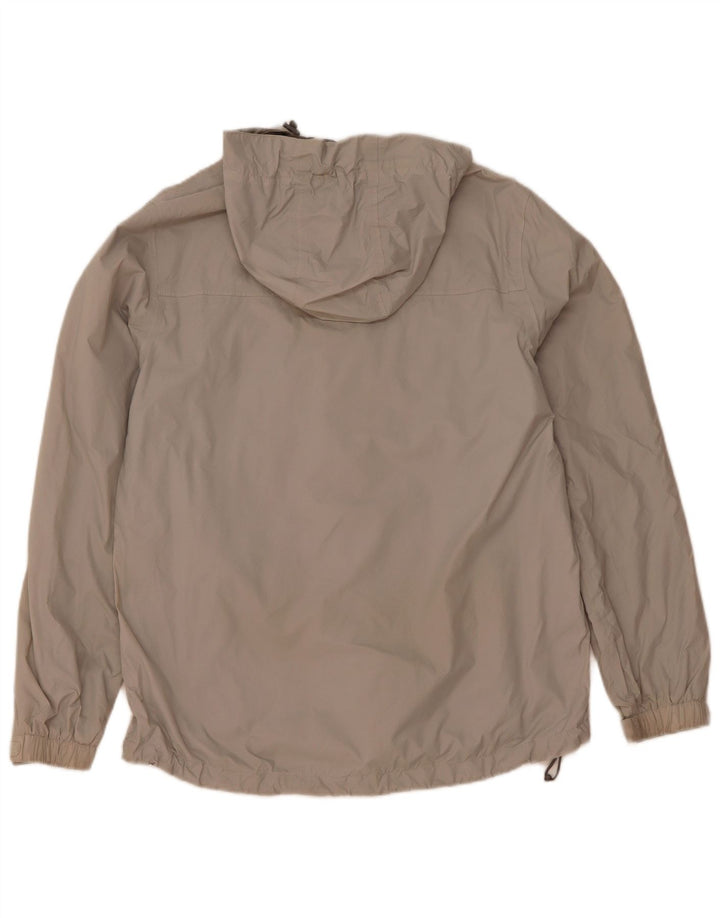 Mountain Warehouse Herren-Regenjacke mit Kapuze, UK 38, mittelgraues Polyester