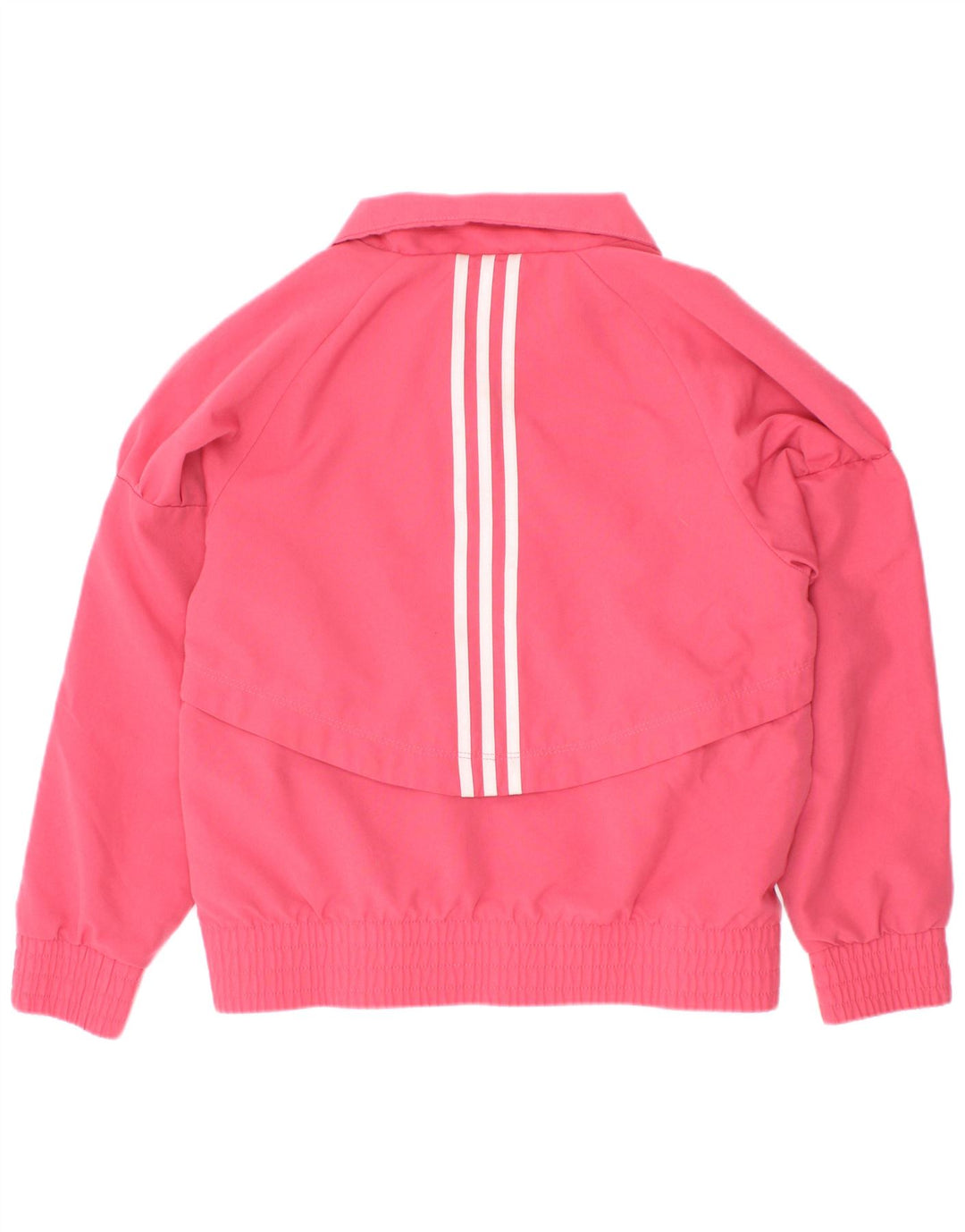 Adidas Mädchen-Trainingsanzug-Top-Jacke, 5–6 Jahre, rosa, Polyester