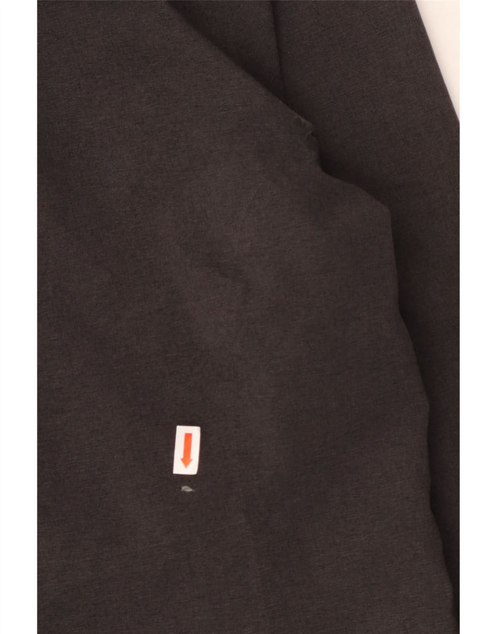 THE NORTH FACE Damen-Regenjacke mit Kapuze, UK 14, Mittelgrau, Polyester