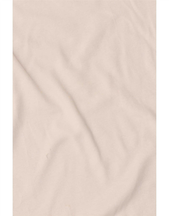 Zara Damen T-Shirt Top UK 8 Small Weiß