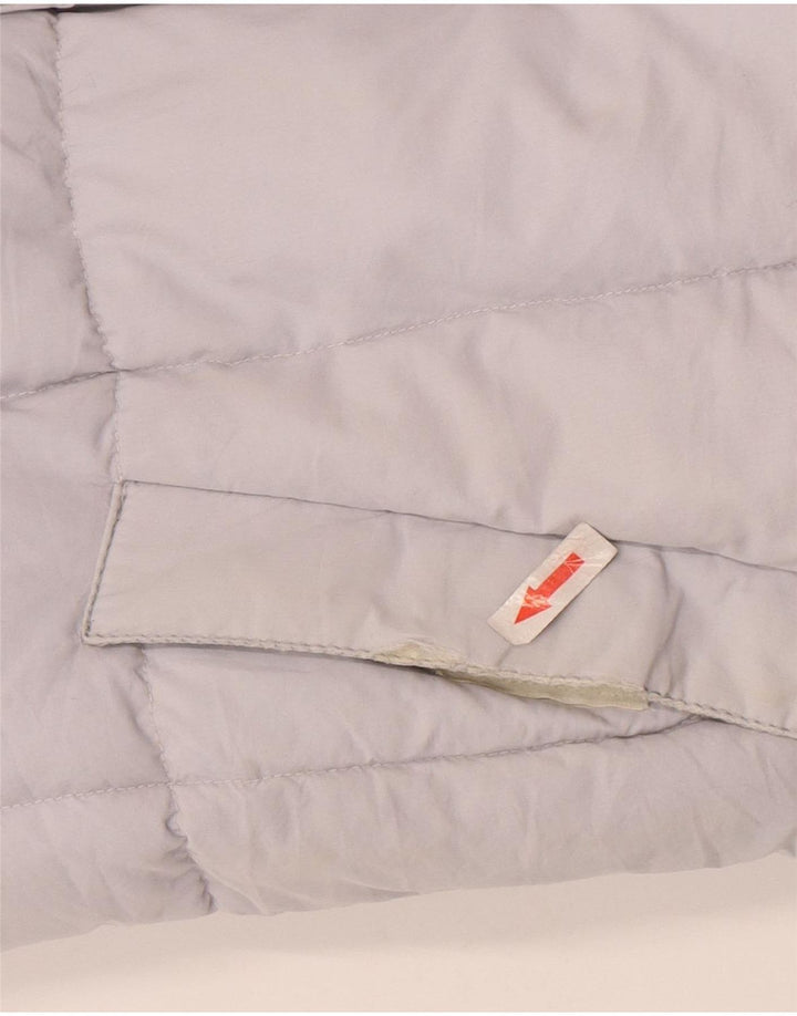 Trissi Damen Wattierte Jacke IT 46 Large Blau