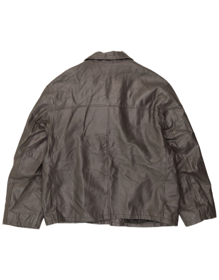 Conbipel Herren Lederjacke IT 52 Großes graues Leder