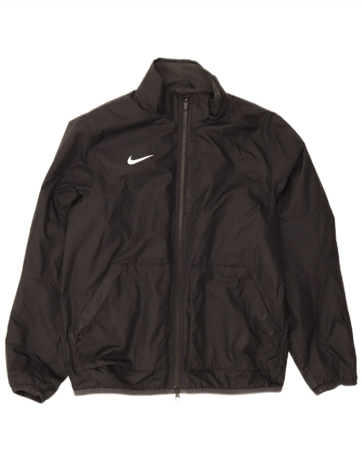Nike Windjacke für Jungen, 12–13 Jahre, Größe L, Schwarz, Polyester